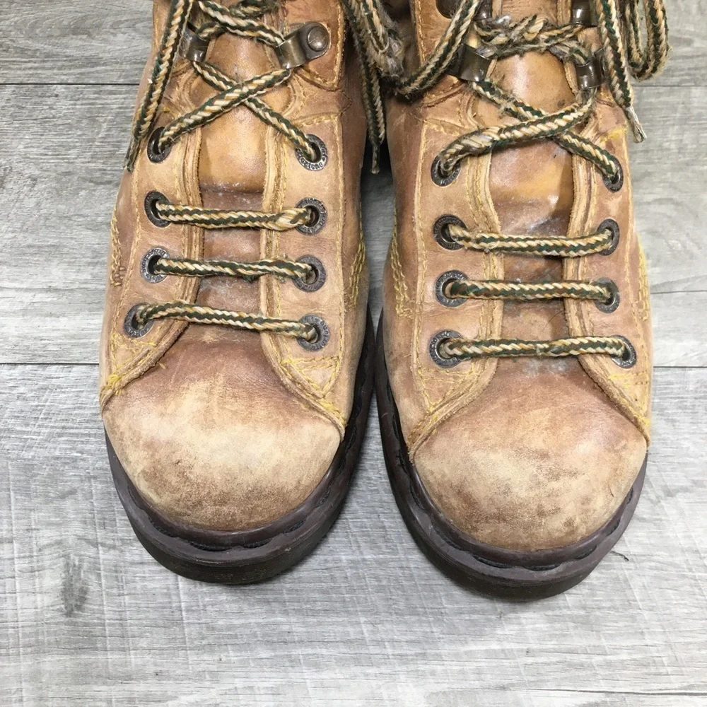 Dr. Martens Air Wair Mens 8287 Doc Vintage Chunky Grizzly Leather Combat Boots 7